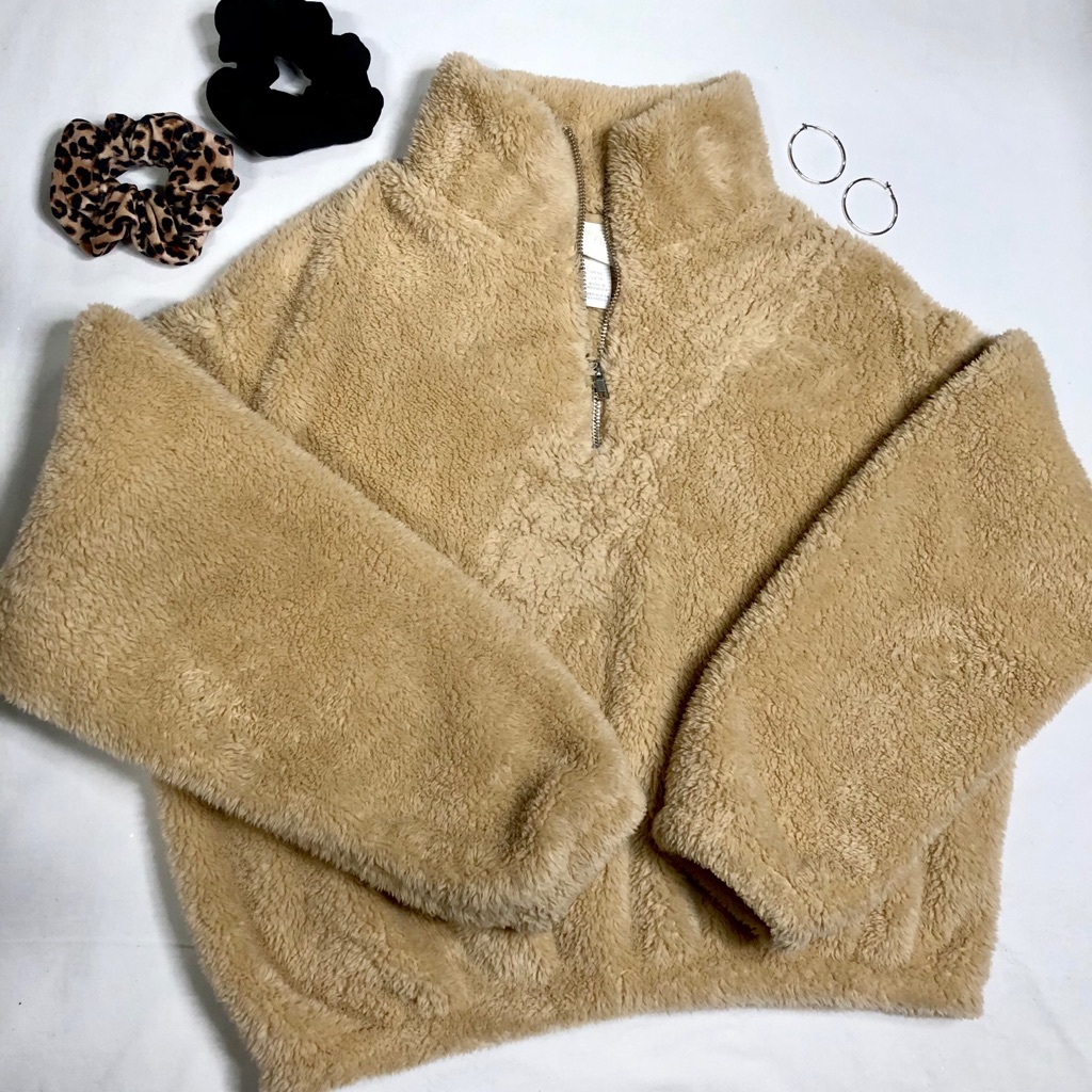 Fuzzy Half-Zip
